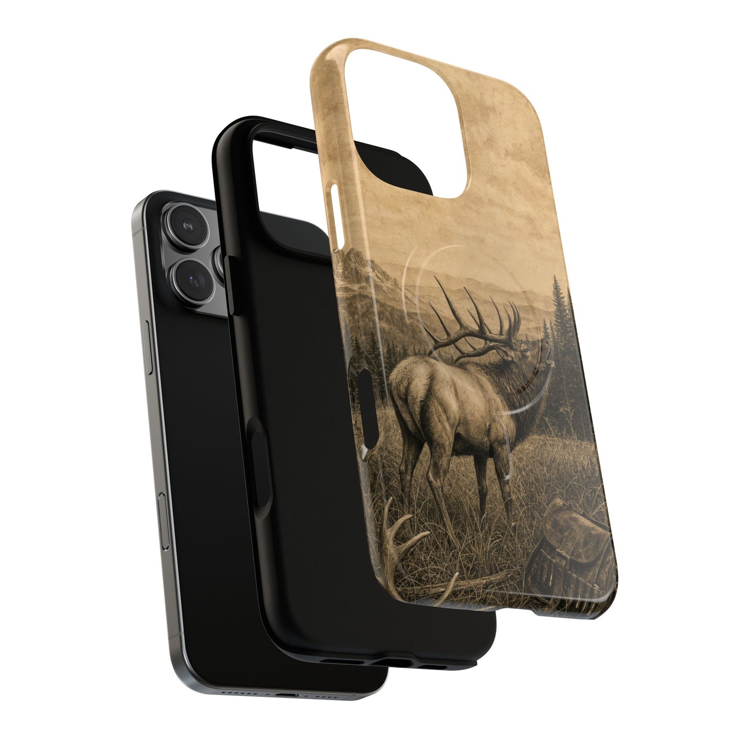 Vintage Elk Magnetic Case