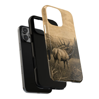 Vintage Elk Magnetic Case