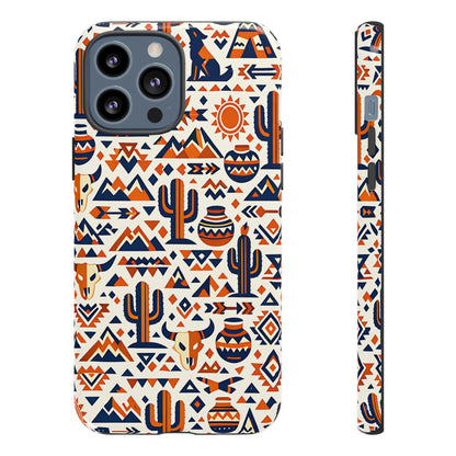 Southwest Tribal Orange Tough Case