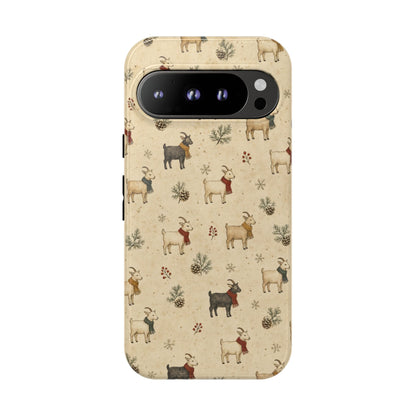 Scarf Goats Tough Case