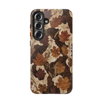 Autumn Cowhide Tough Case