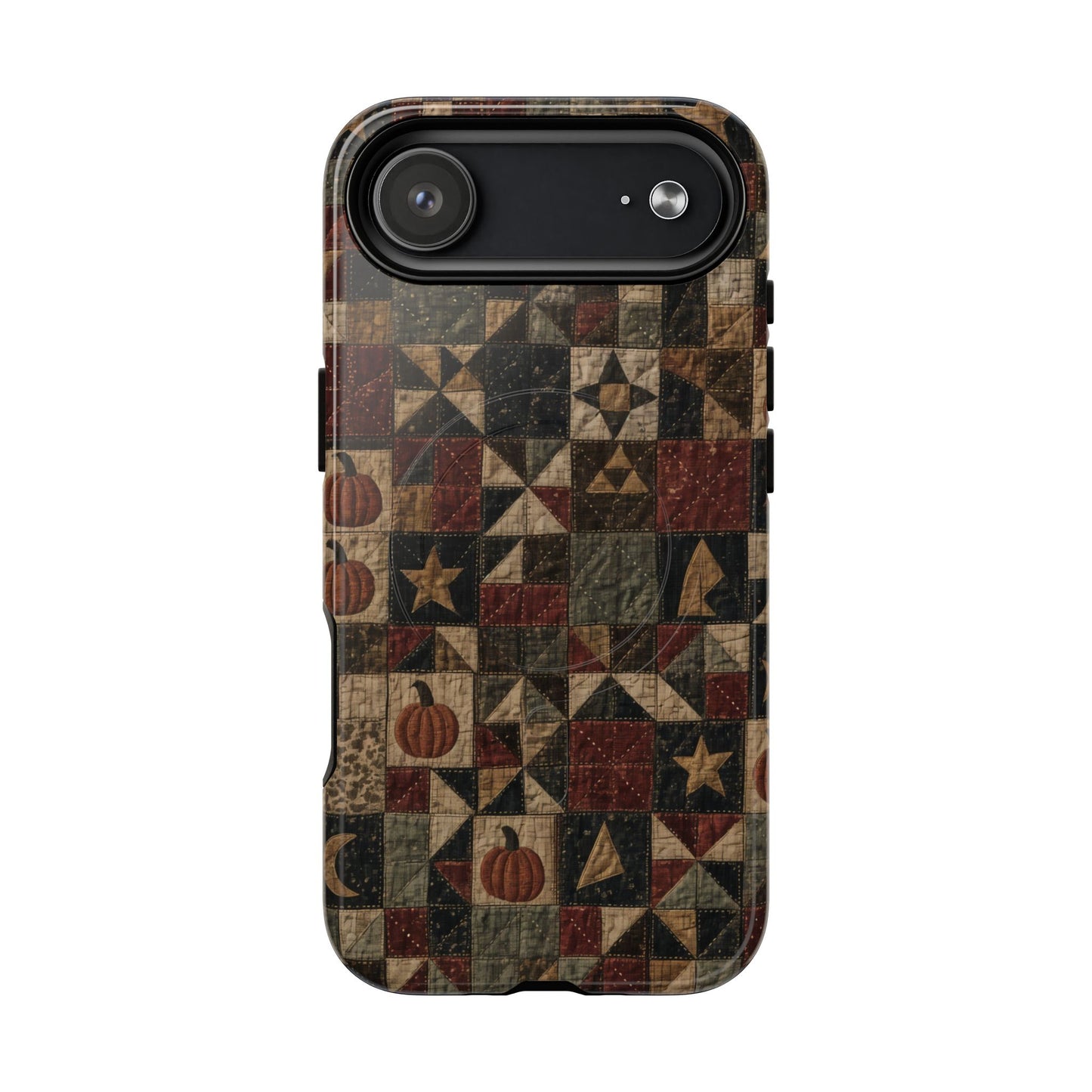 Pumpkin Patchwork Magnetic Case