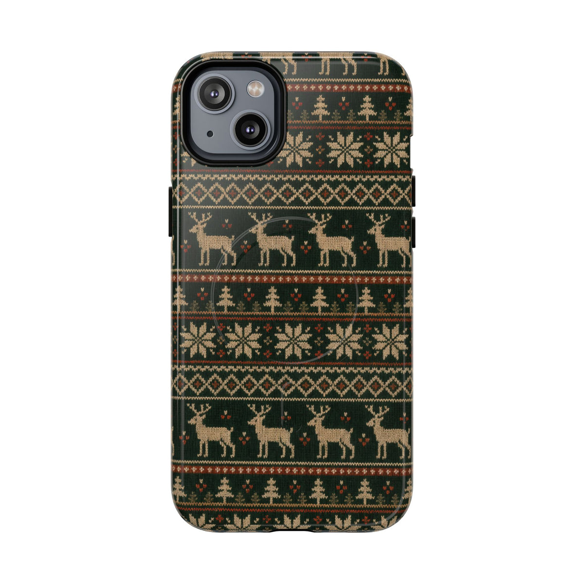 Fair Isle Deer Magnetic Case