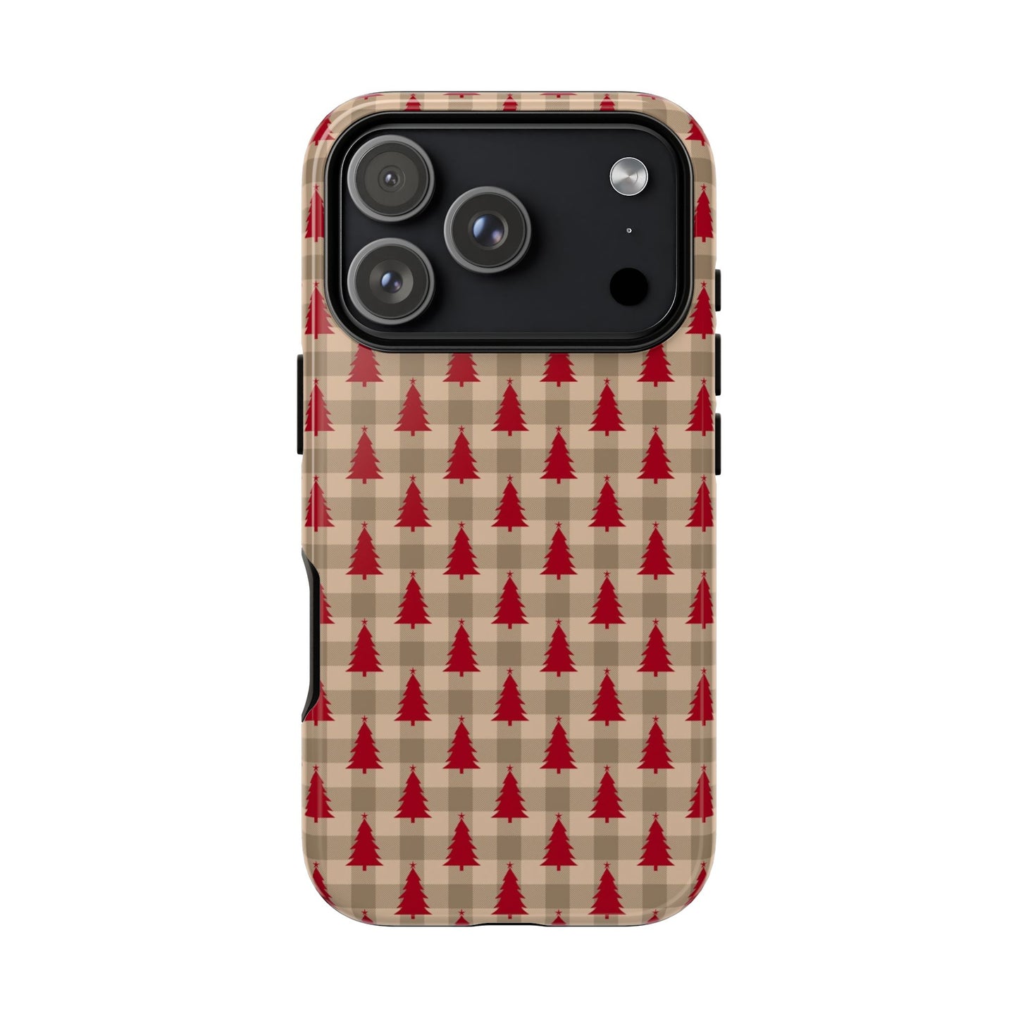 Plaid Tree Tough Phone Case