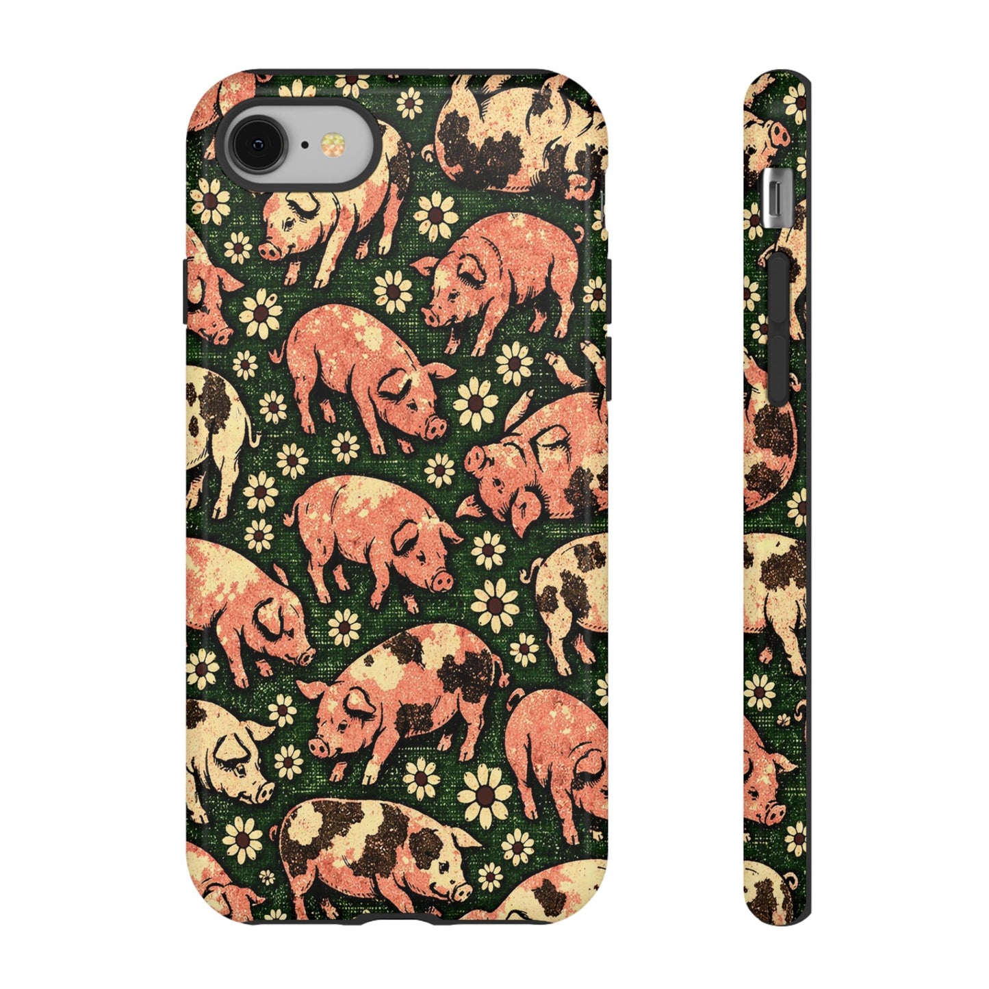 Retro Pigs Tough Case