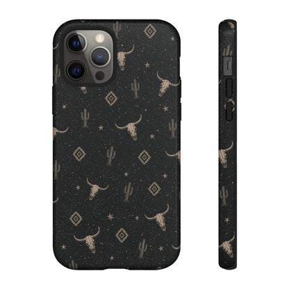 Midnight Longhorn Tough Case