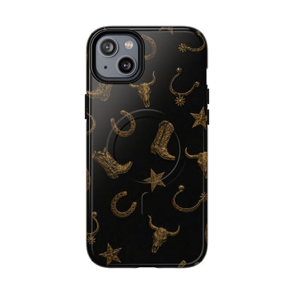 Black Gold Magnetic Case