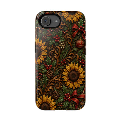 Christmas Sunflowers Tough Case