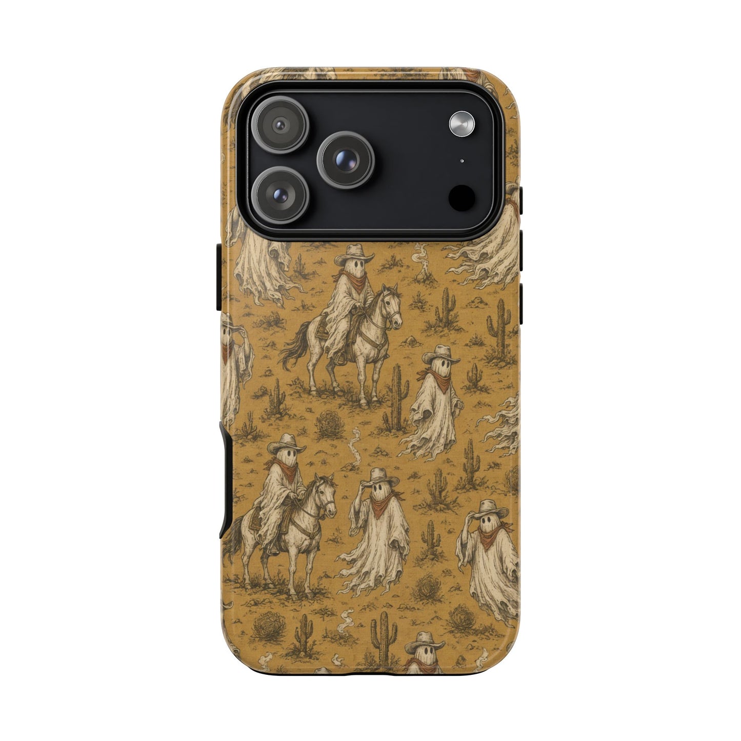Ghost Cowboy Toile Tough Case