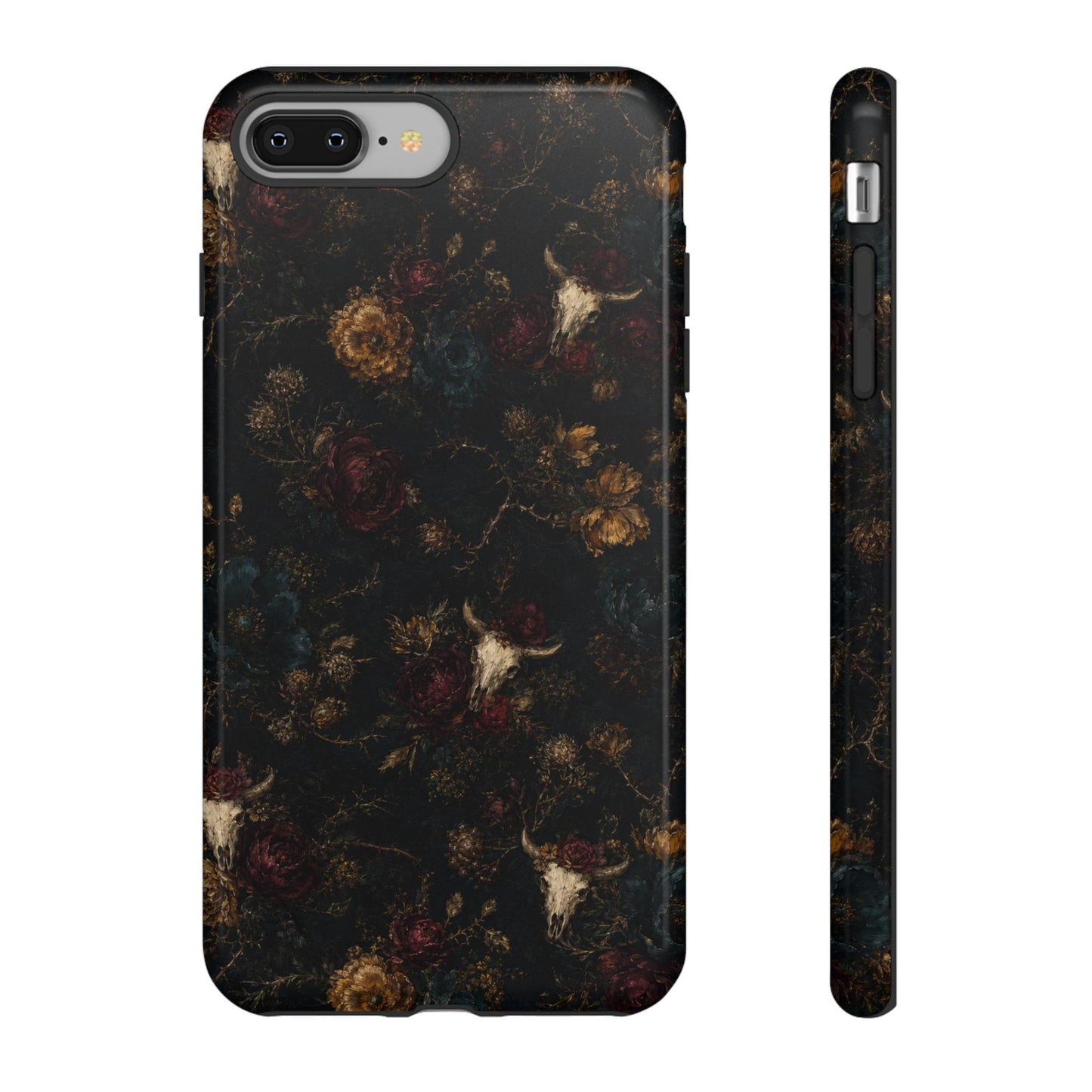 Bull Skull Bloom Tough Case