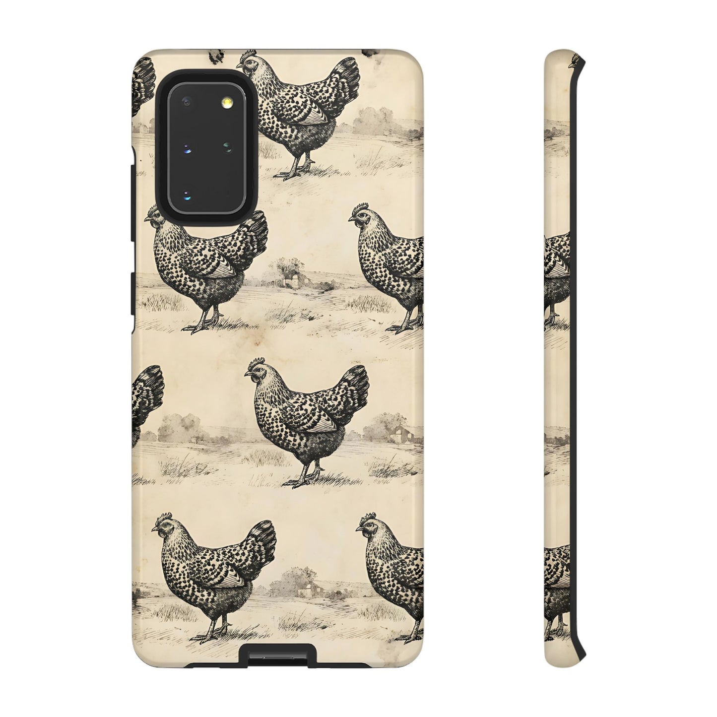 Vintage Chickens Tough Case