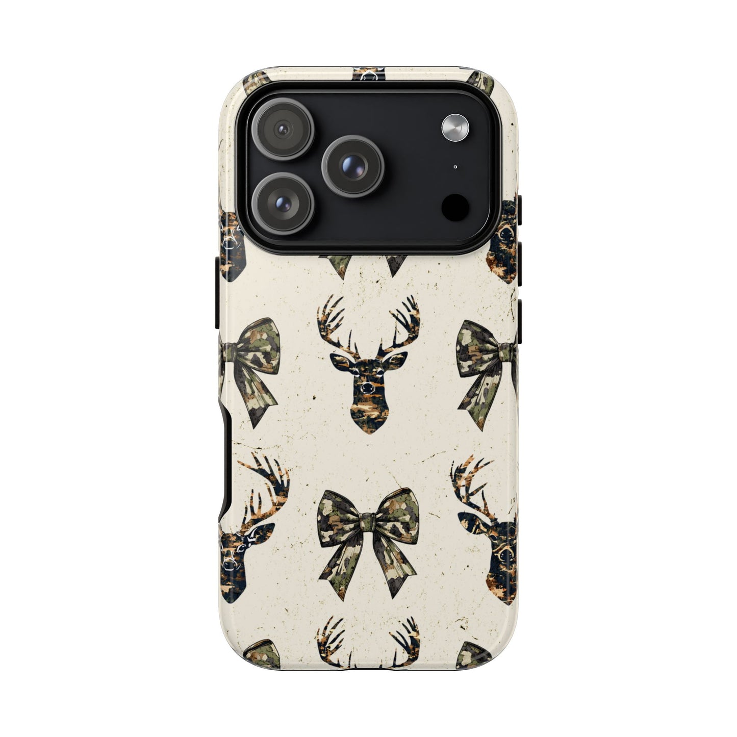 Deer + Bows Tough Phone Case