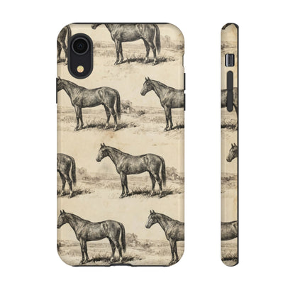 Vintage Horses Tough Case