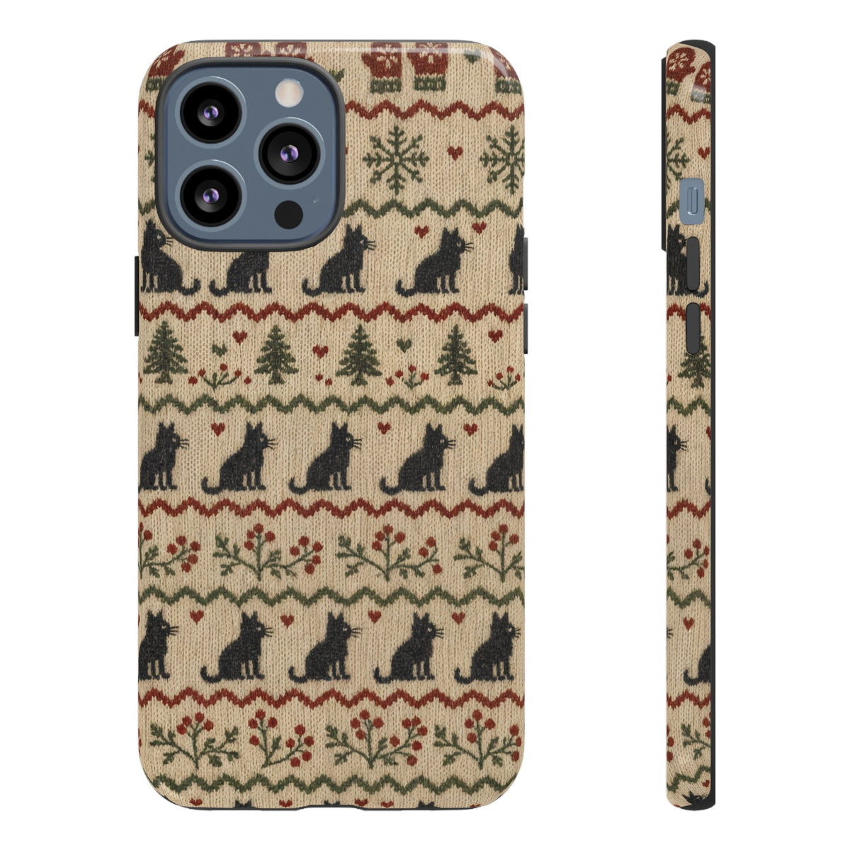 Black Cat Sweater Tough Case