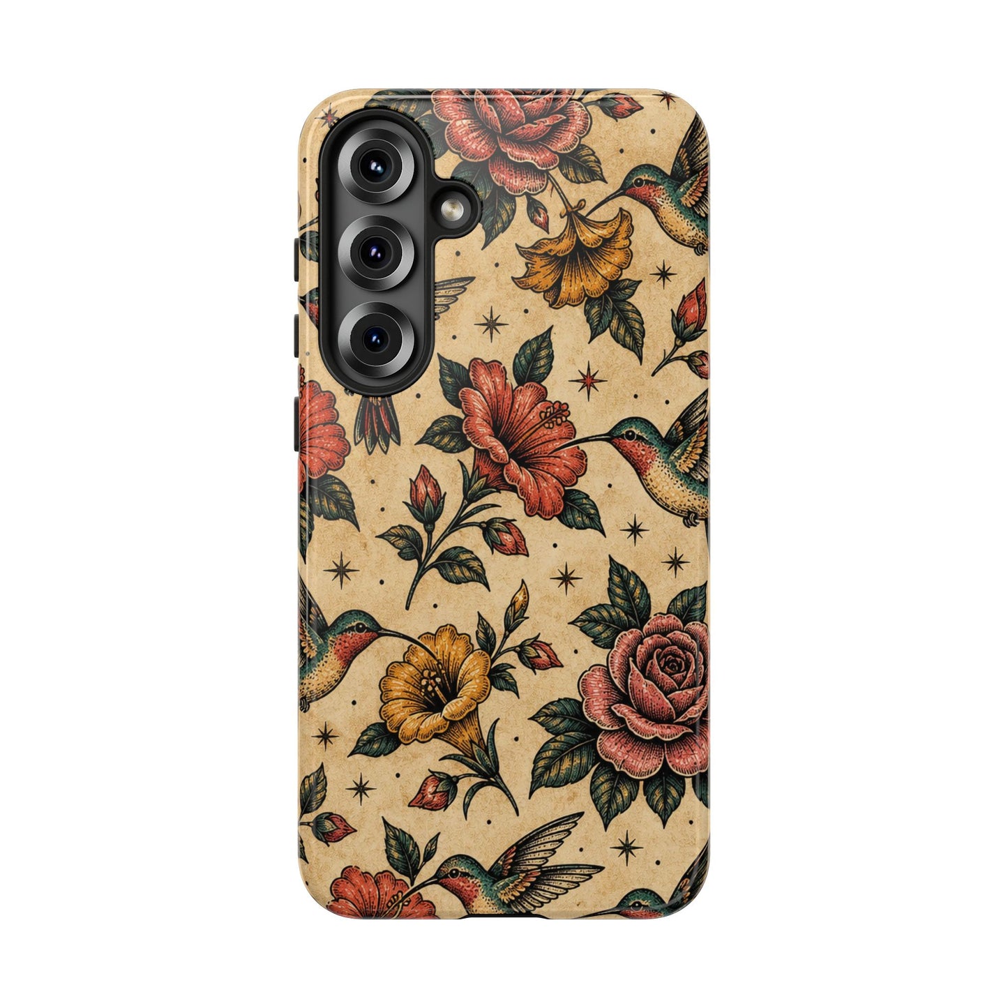 Hummingbird Rose Tough Case
