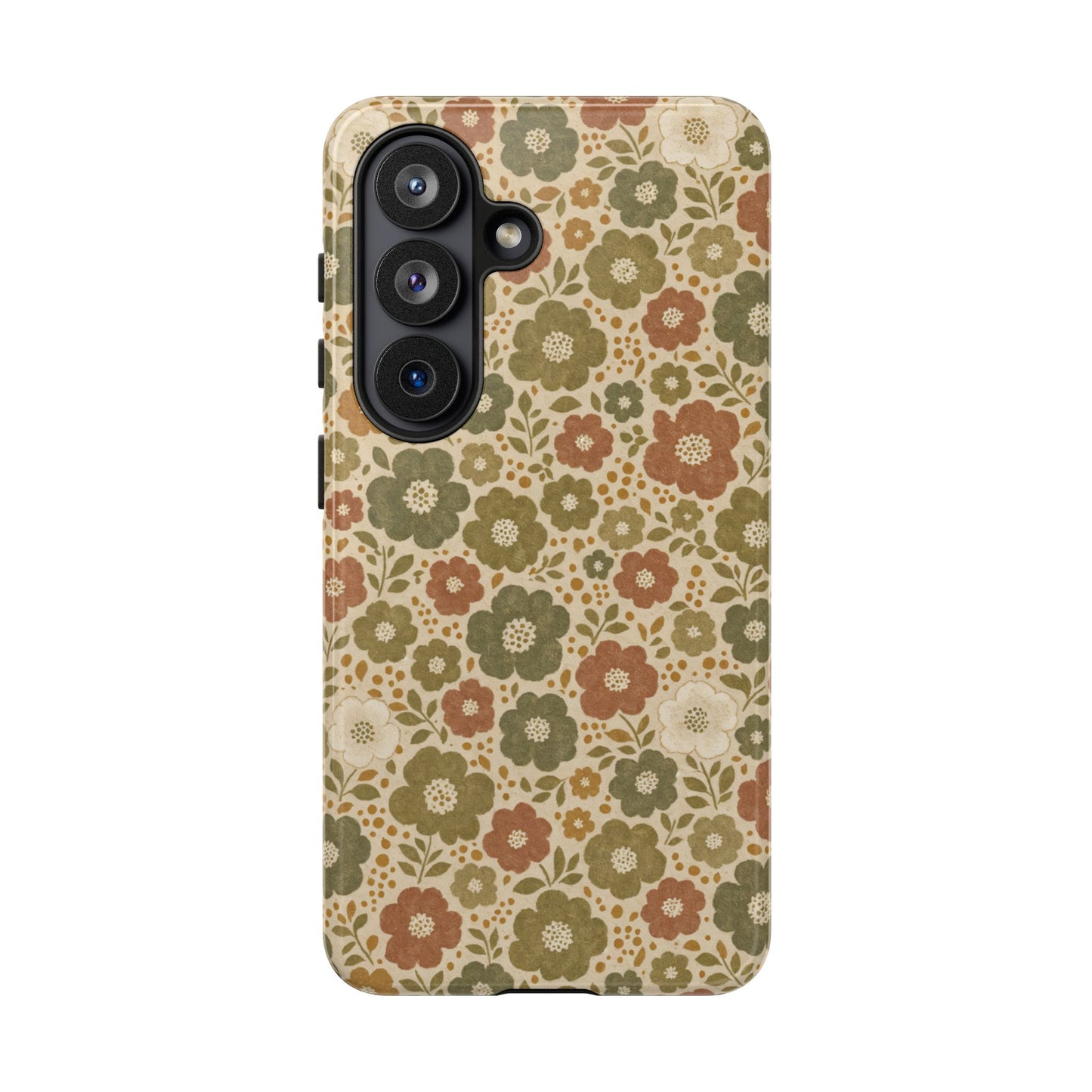 Retro Poppy Field Tough Case