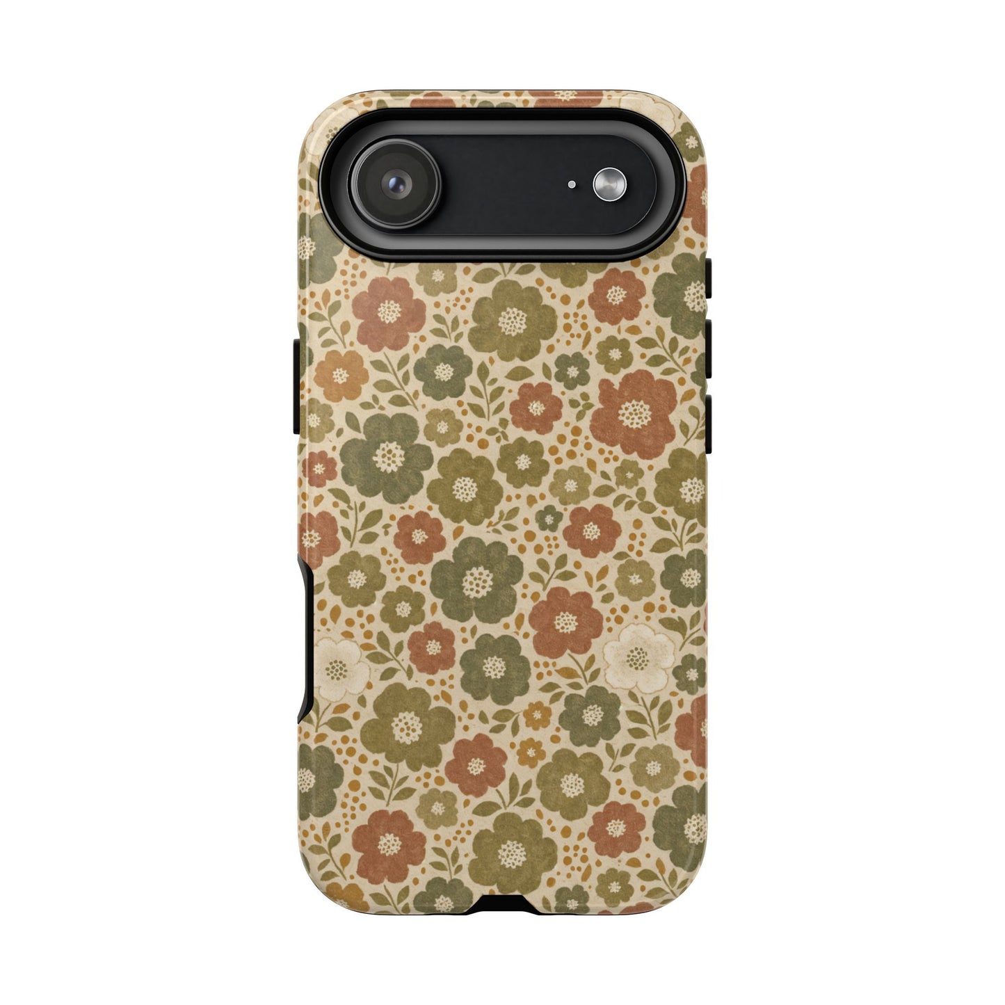 Retro Poppy Field Tough Case