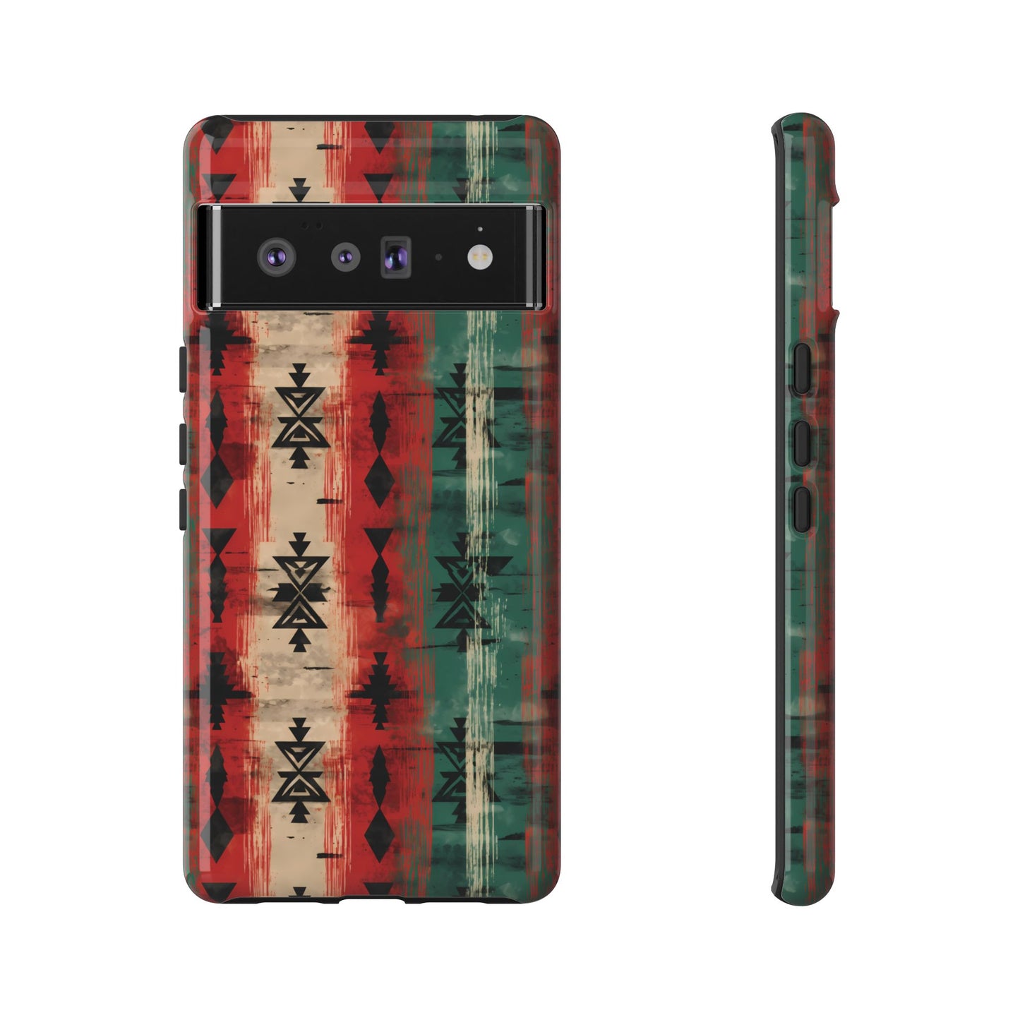 Christmas Grunge Aztec Tough Case