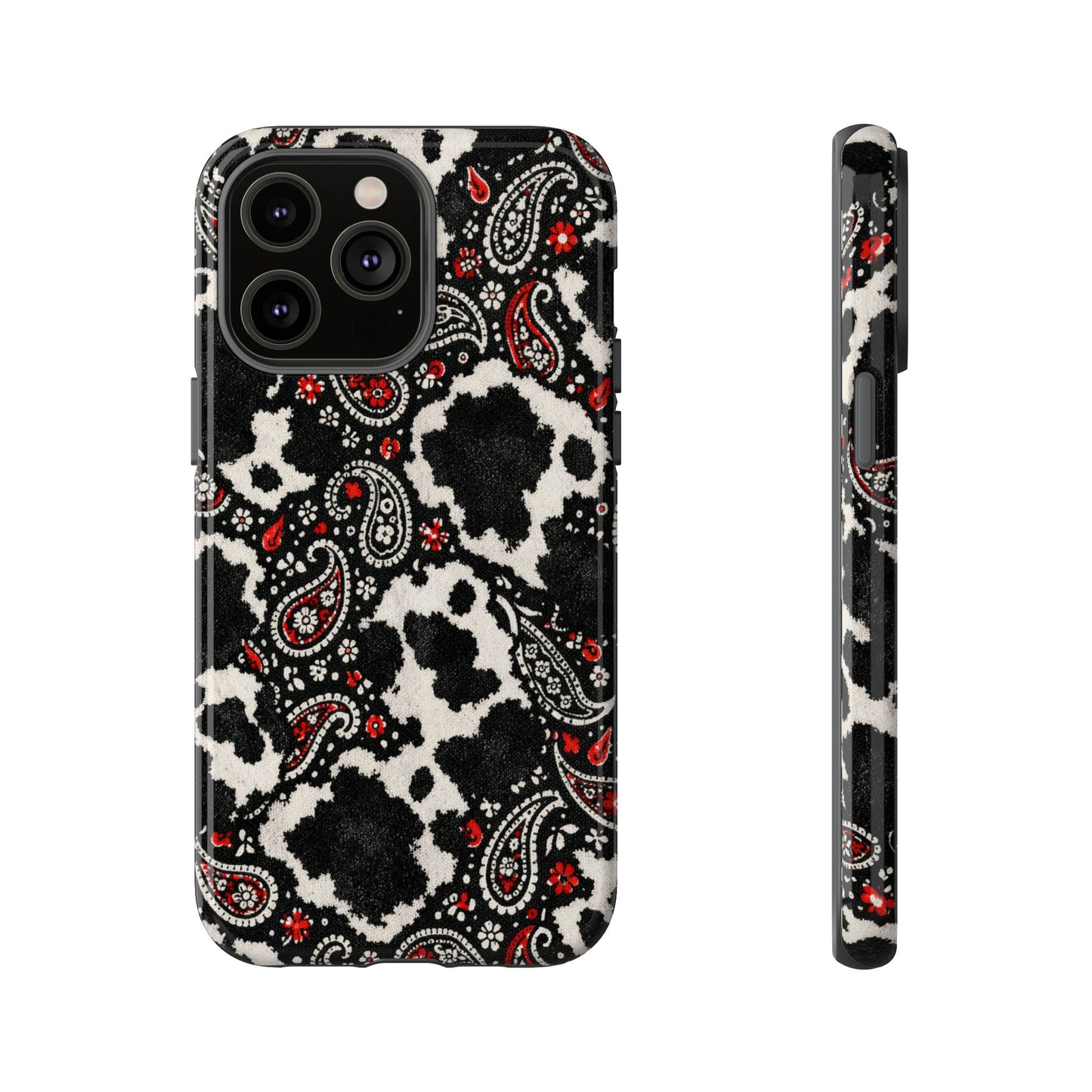 Paisley Cowhide Tough Case