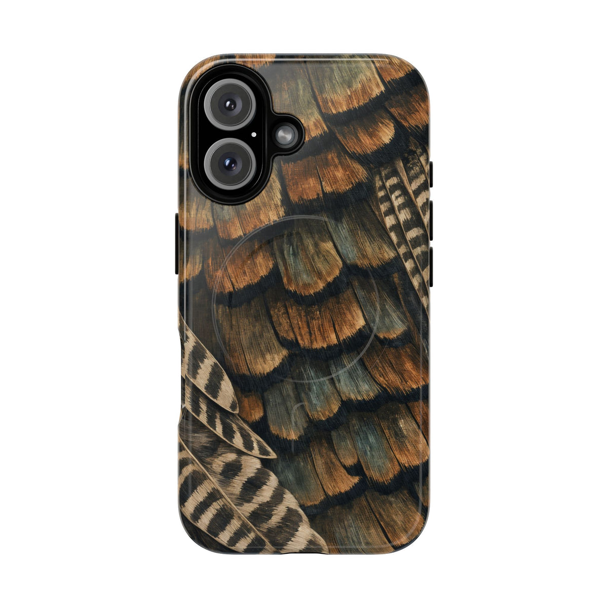 Turkey Feathers Magnetic Case