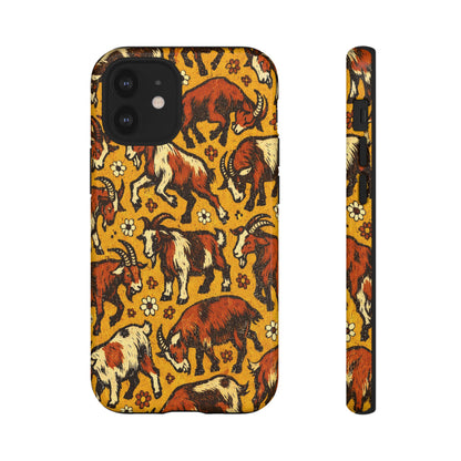 Retro Goats Tough Case