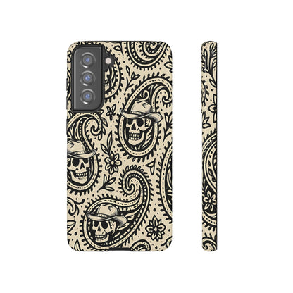 Cowboy Skull Paisley Tough Case