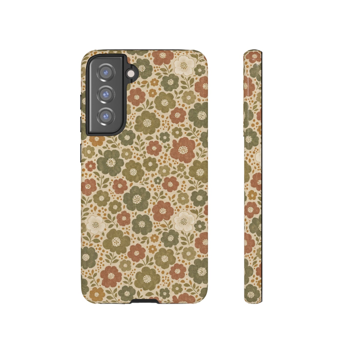 Retro Poppy Field Tough Case