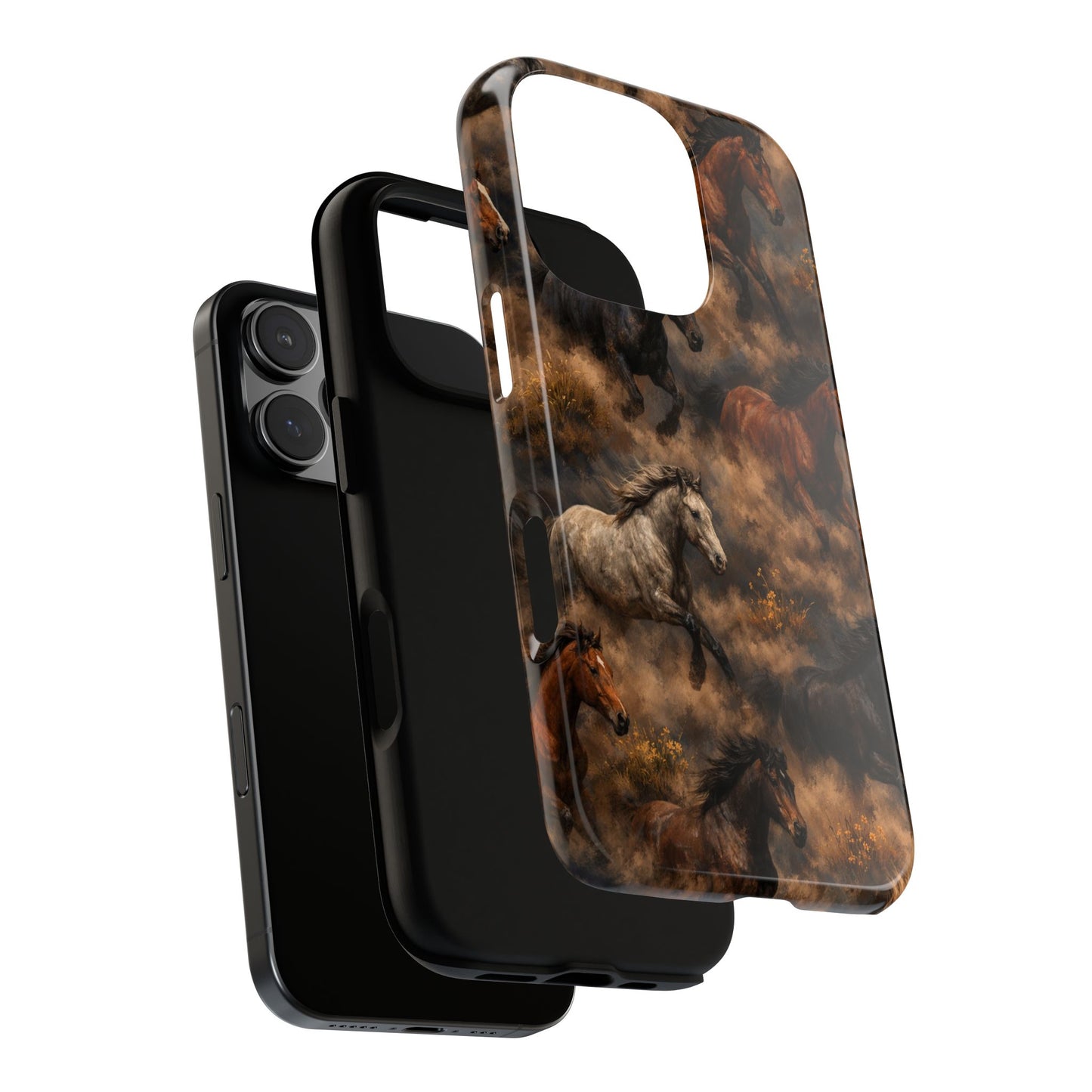 Running Horses Tough Case