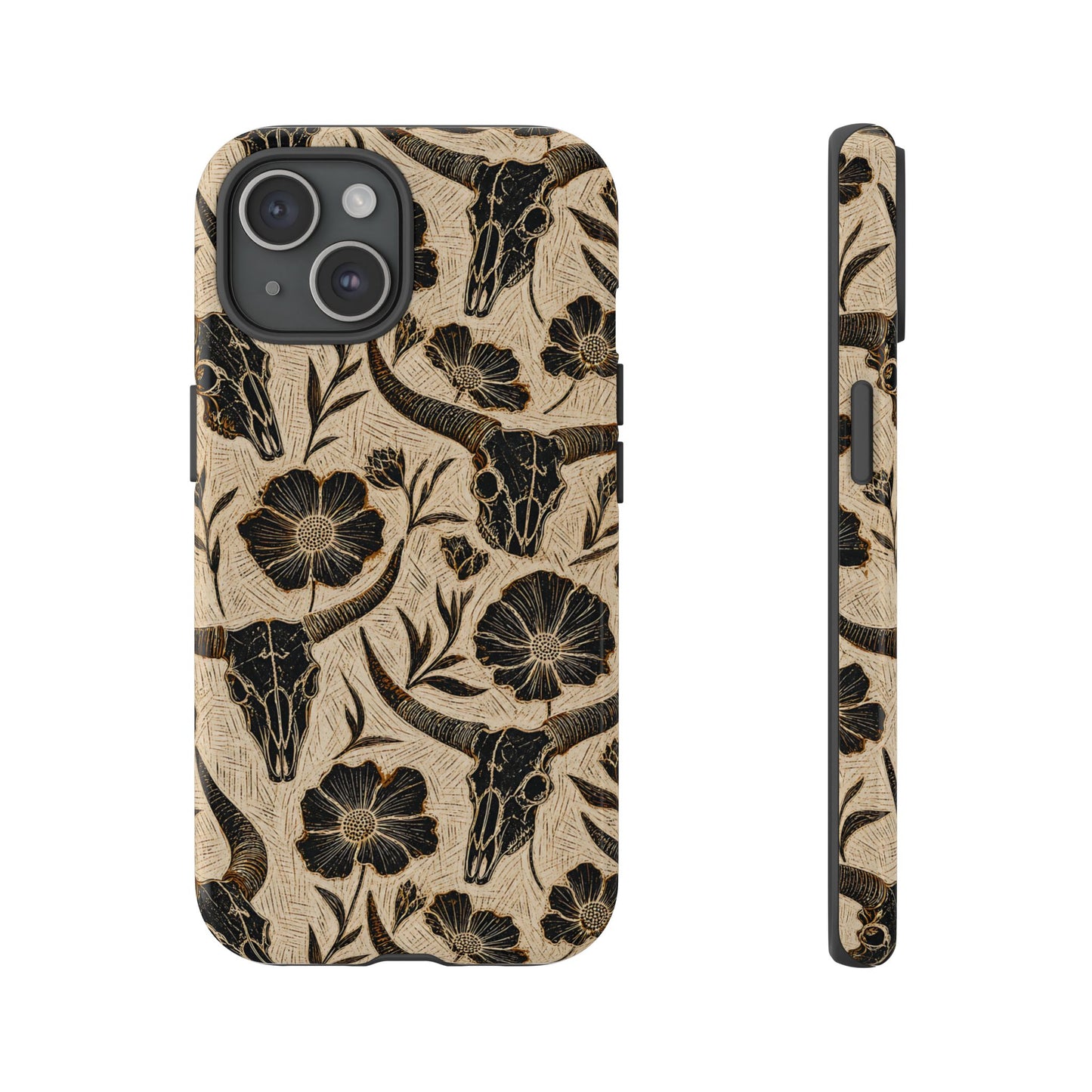Carved Skulls Tough Case