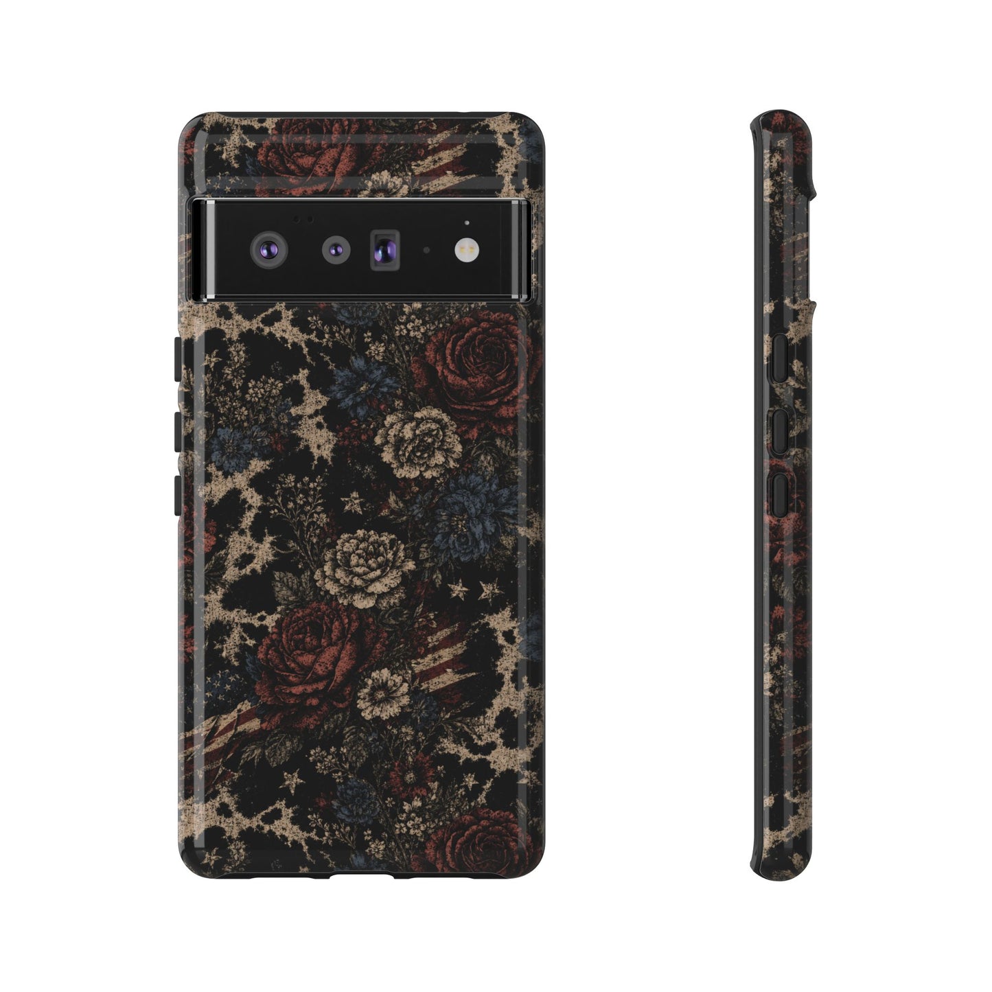 USA Cowhide Bloom Tough Case