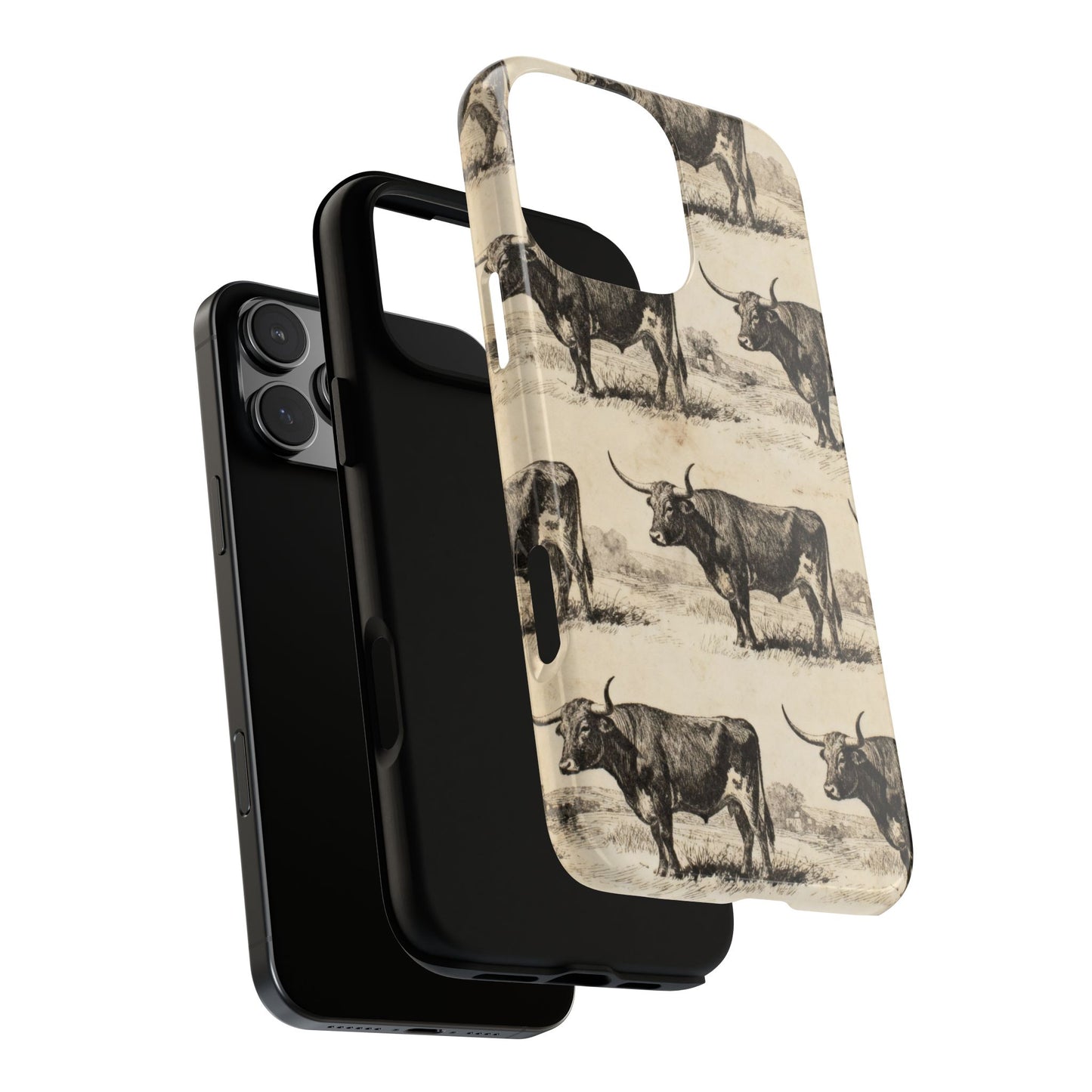 Vintage Longhorns Tough Case