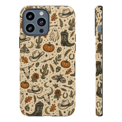 Halloween Western Doodles Tough Case