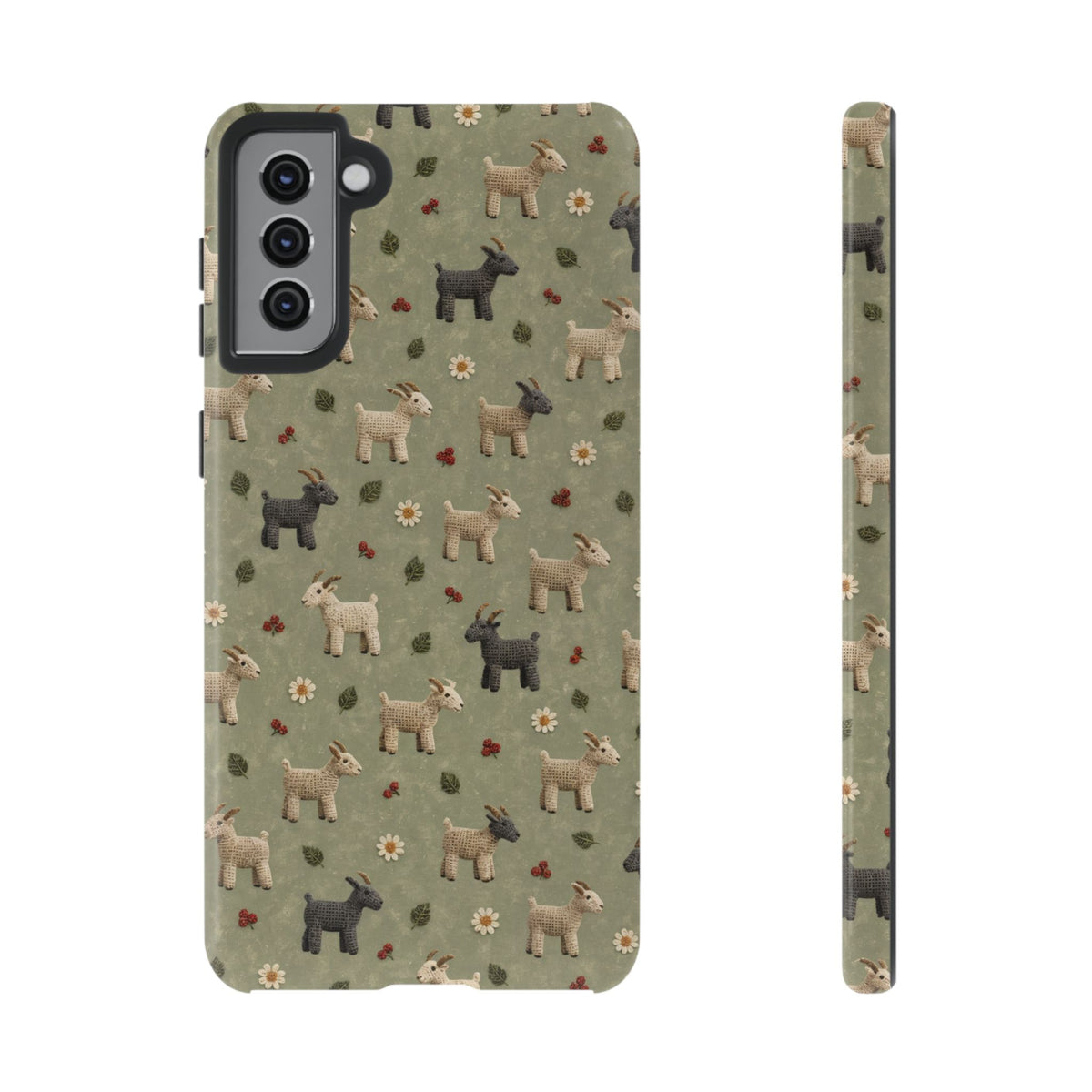 Crochet Goats Tough Case