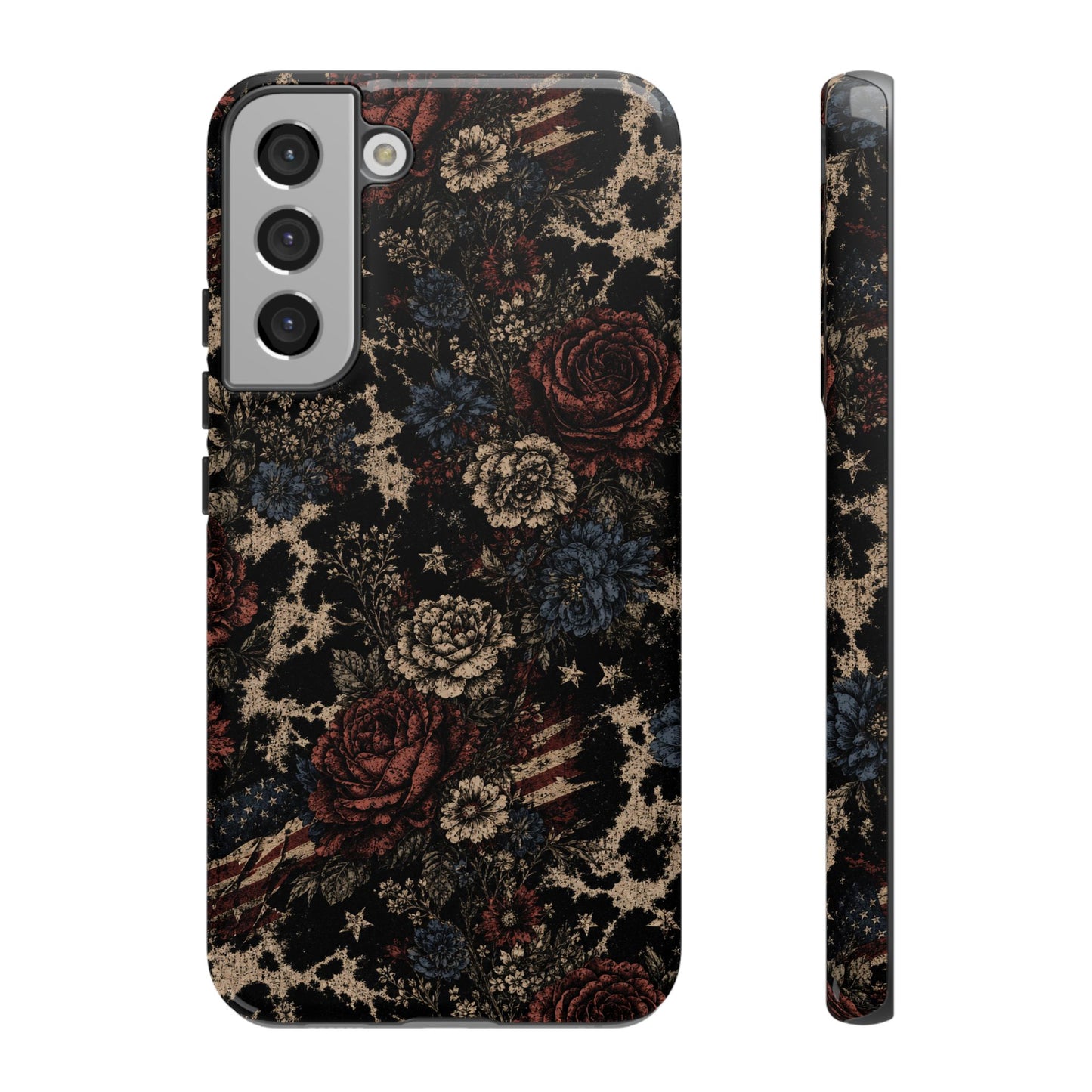 USA Cowhide Bloom Tough Case