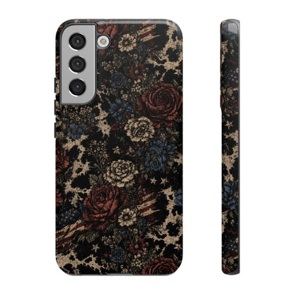USA Cowhide Bloom Tough Case