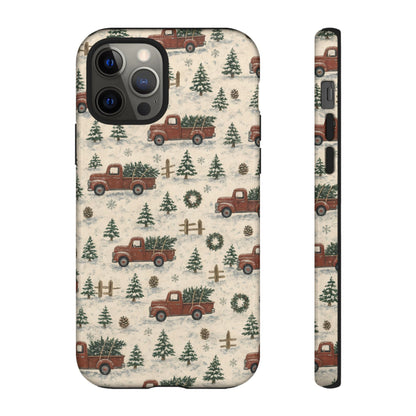 Red Truck Tree Farm Tough Case