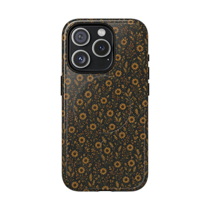 Moody Sunflowers Magnetic Case