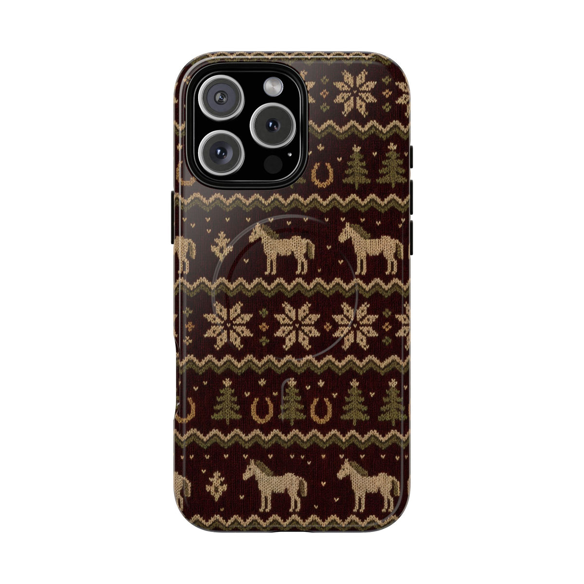 Horse Sweater Magnetic Case