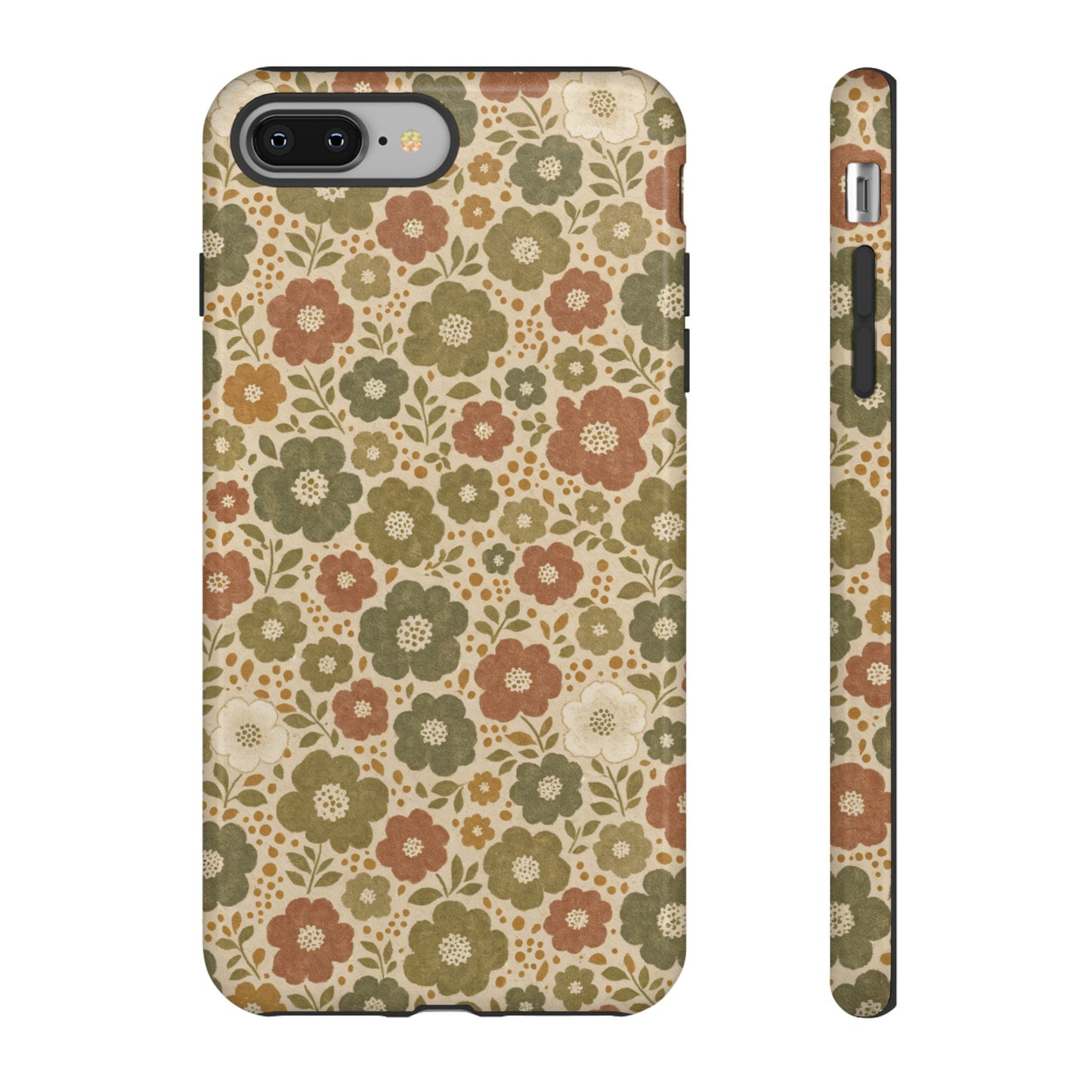 Retro Poppy Field Tough Case