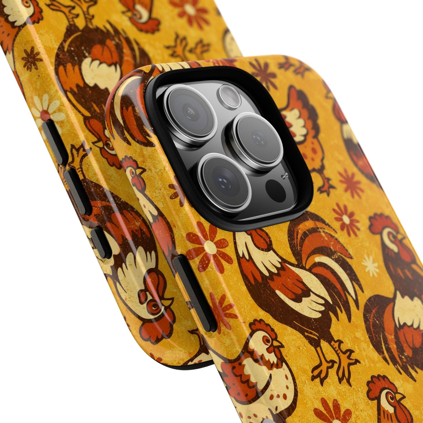 Retro Chickens Tough Case