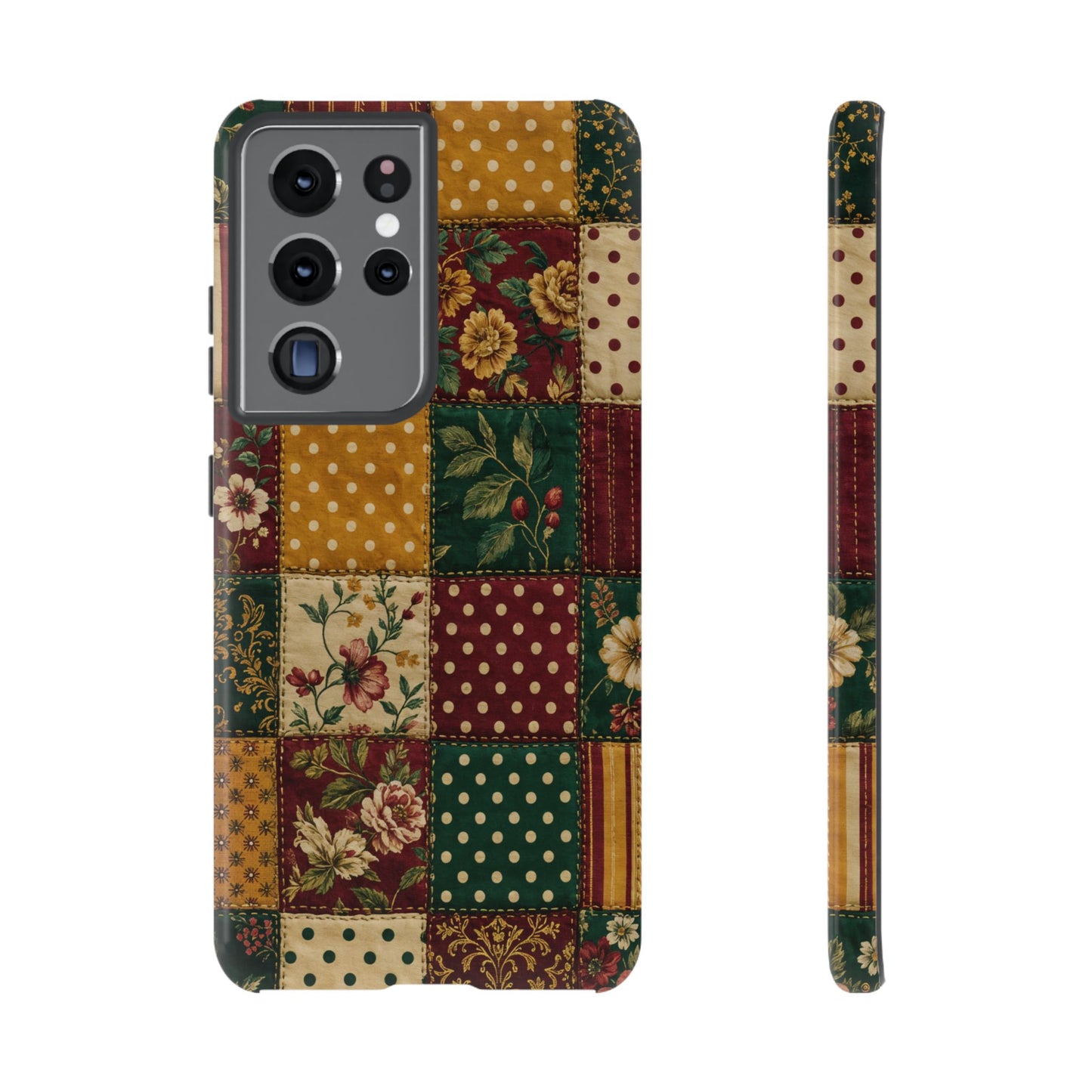 Jewel Tone Patchwork Tough Case