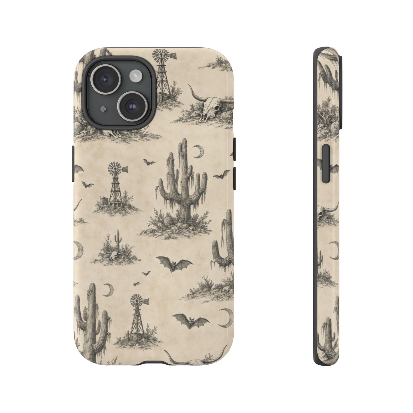 Spooky Desert Toile Tough Case