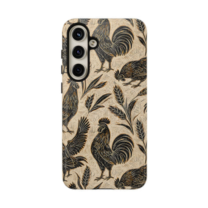 Carved Rooster Tough Case