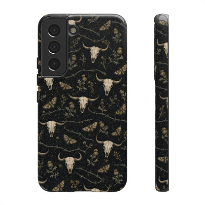 Bull Skull Barbwire Tough Case