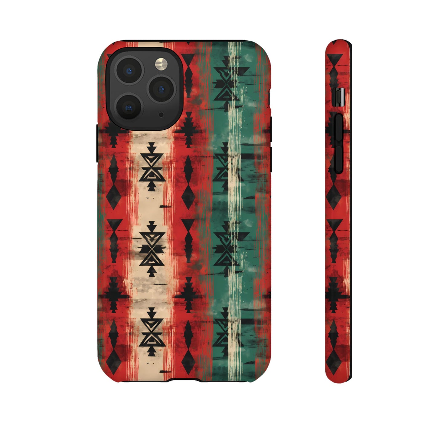 Christmas Grunge Aztec Tough Case
