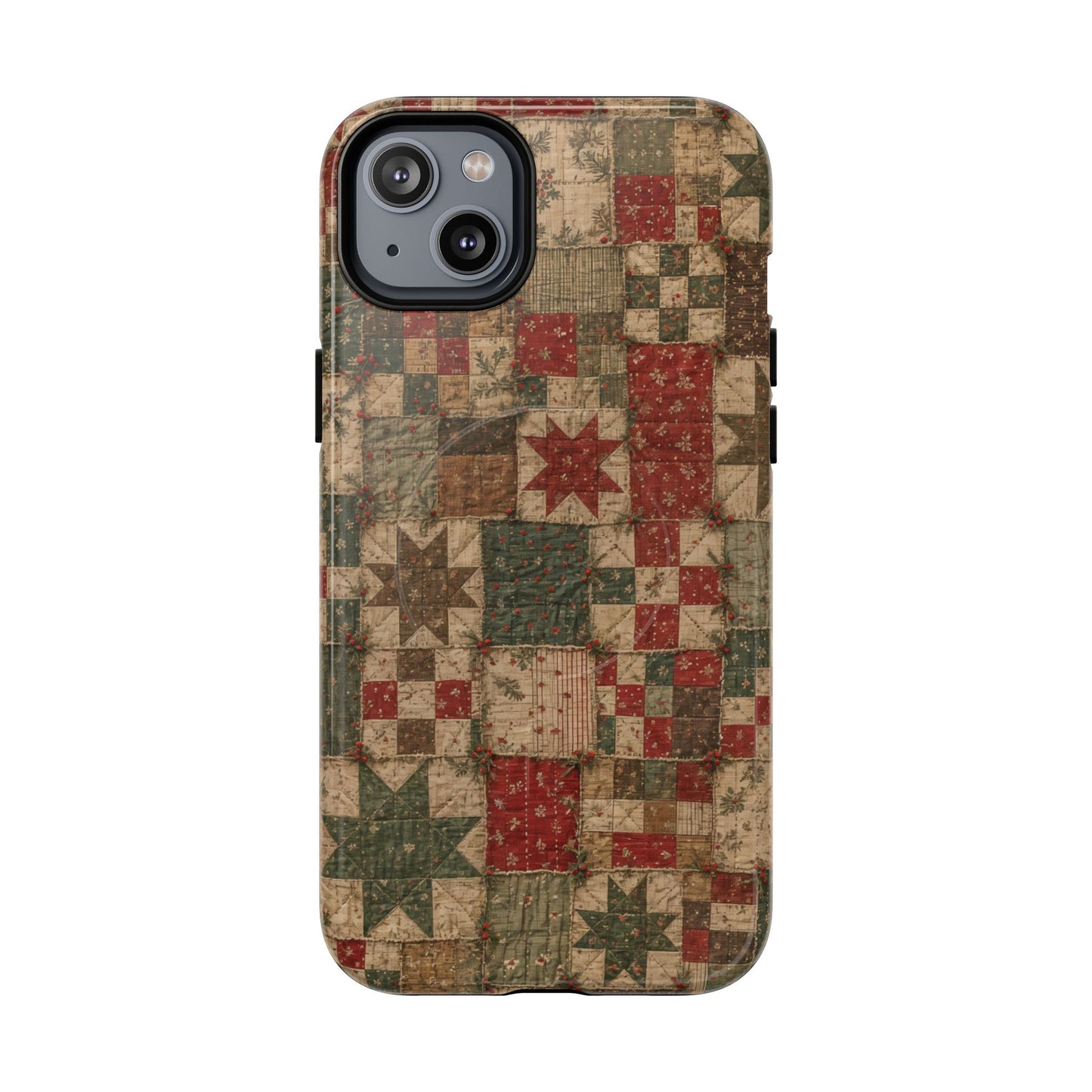Holly Quilt Magnetic Case