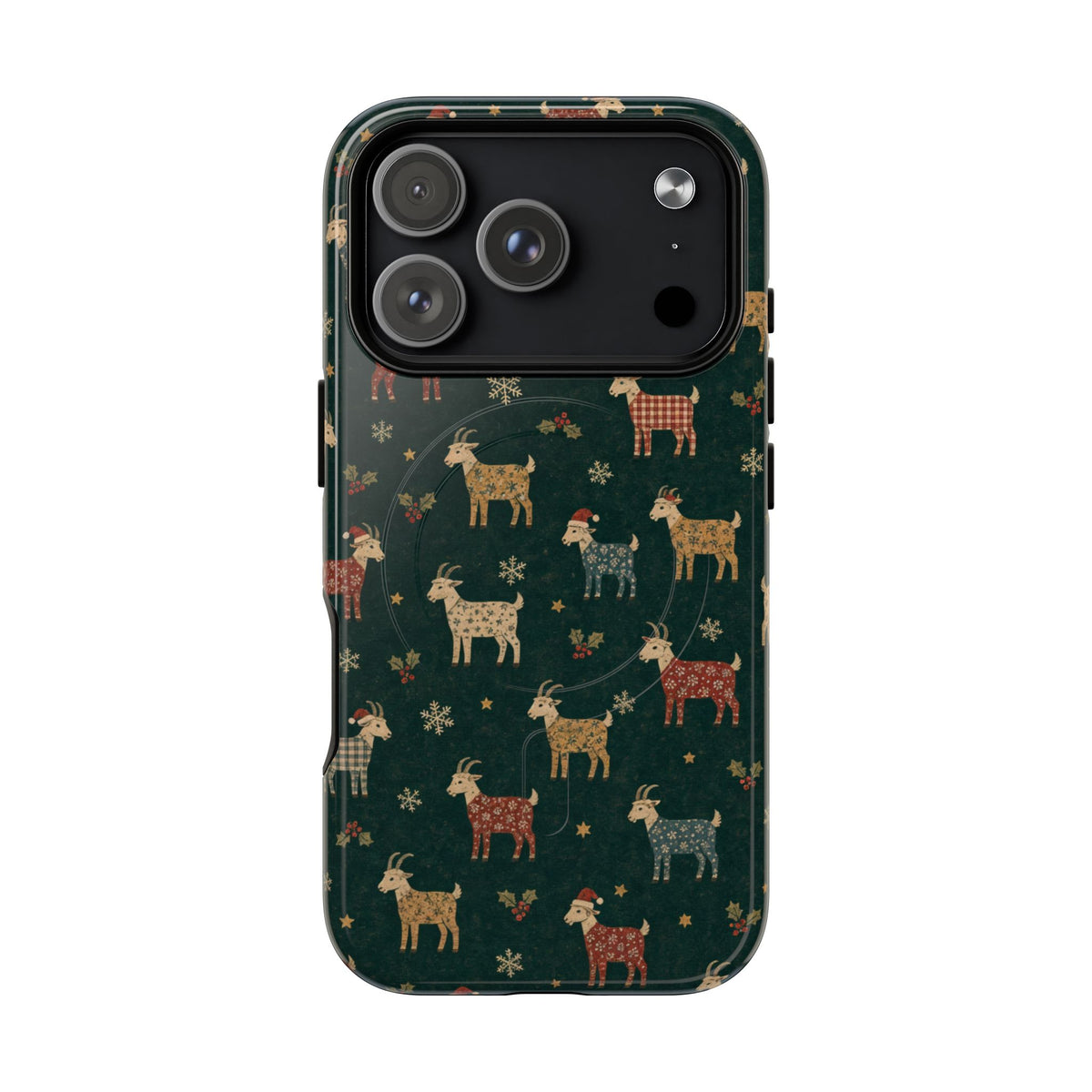 Yuletide Goats Magnetic Case