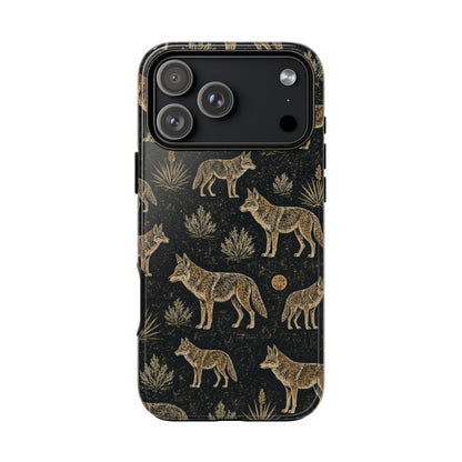 Moonlit Coyote Tough Case
