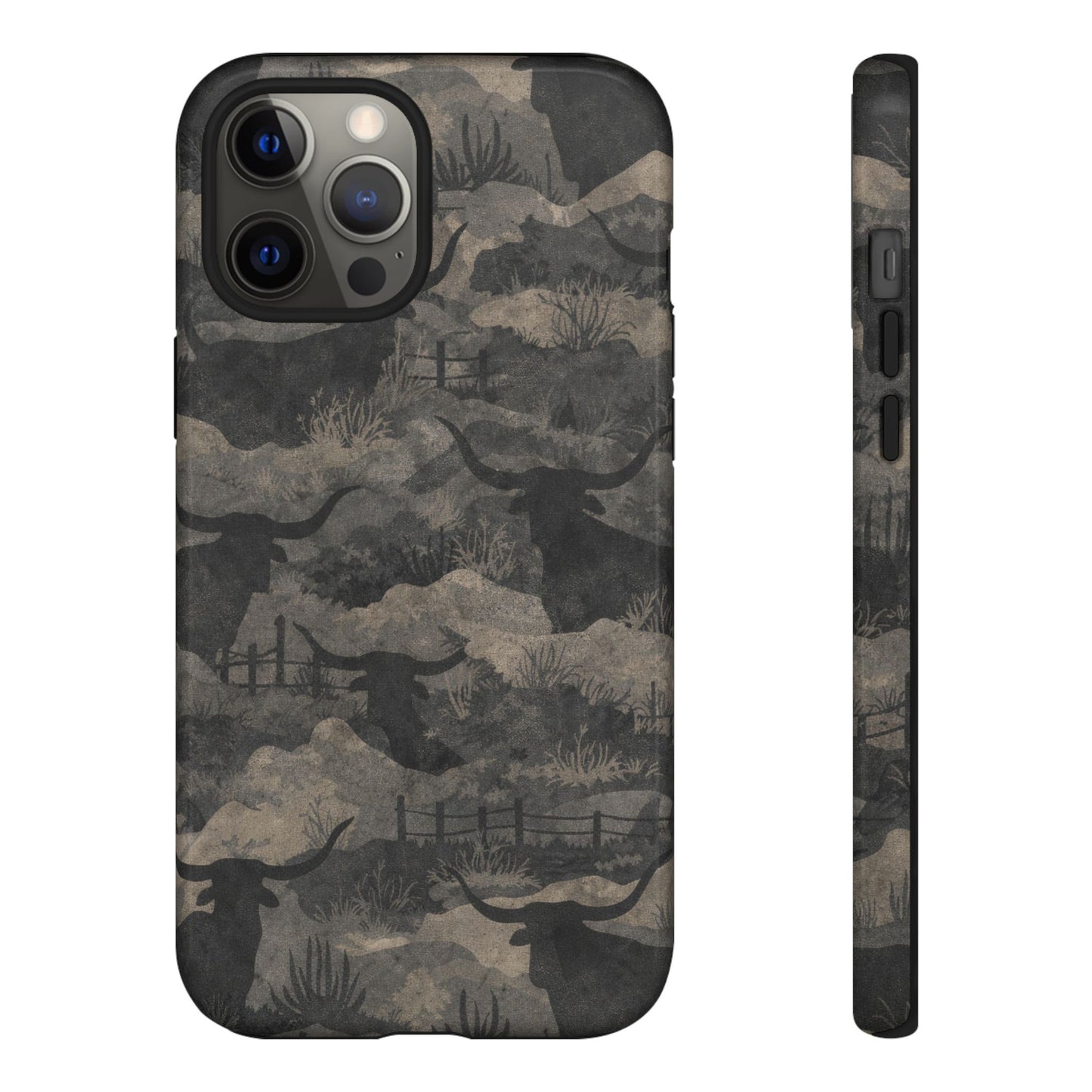 Camo Longhorns Tough Case