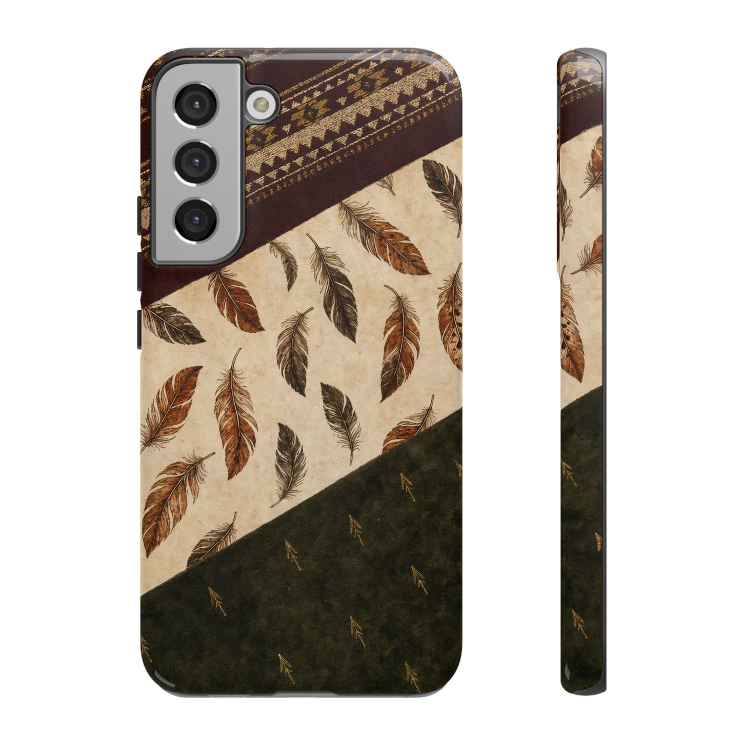 Feather Aztec Swaths Tough Case
